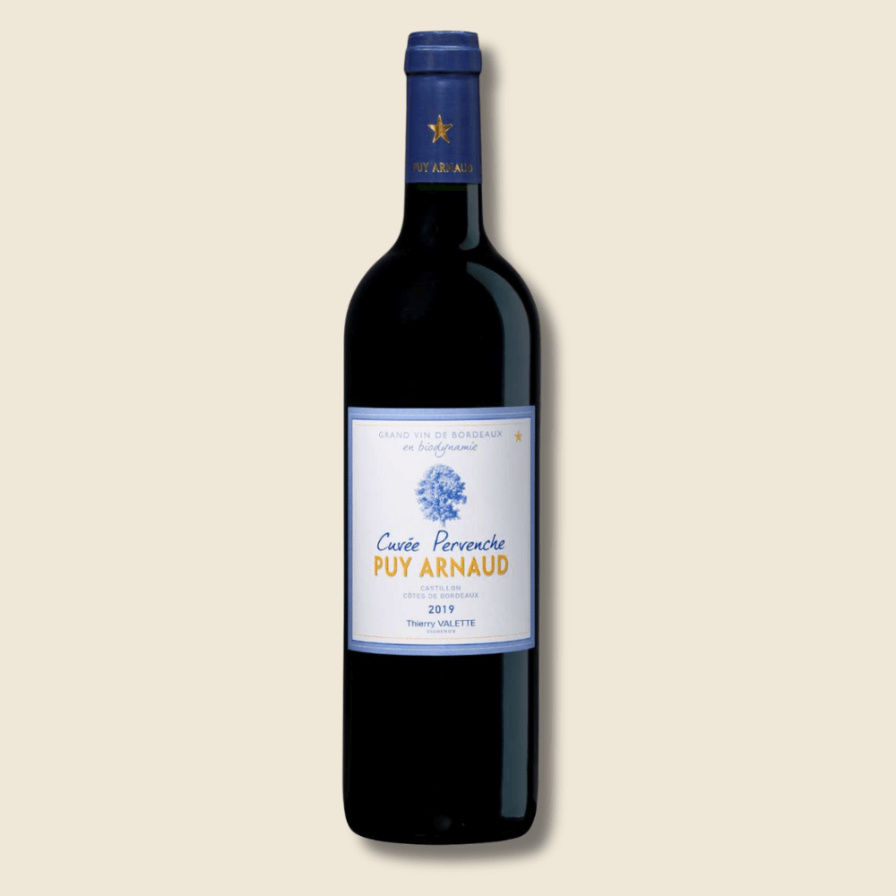 Pervenche - 75cL - 2019 Rouge, Castillon-côtes De Bordeaux, Domaine Clos Puy Arnaud, Bordelais, France