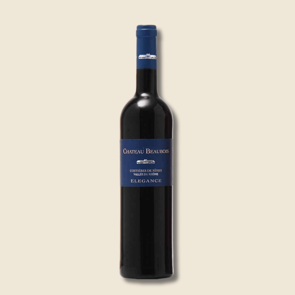 Elégance Rouge - 75cL - 2023 Rouge, Costières De Nîmes, Château Beaubois, Vallée Du Rhône, France